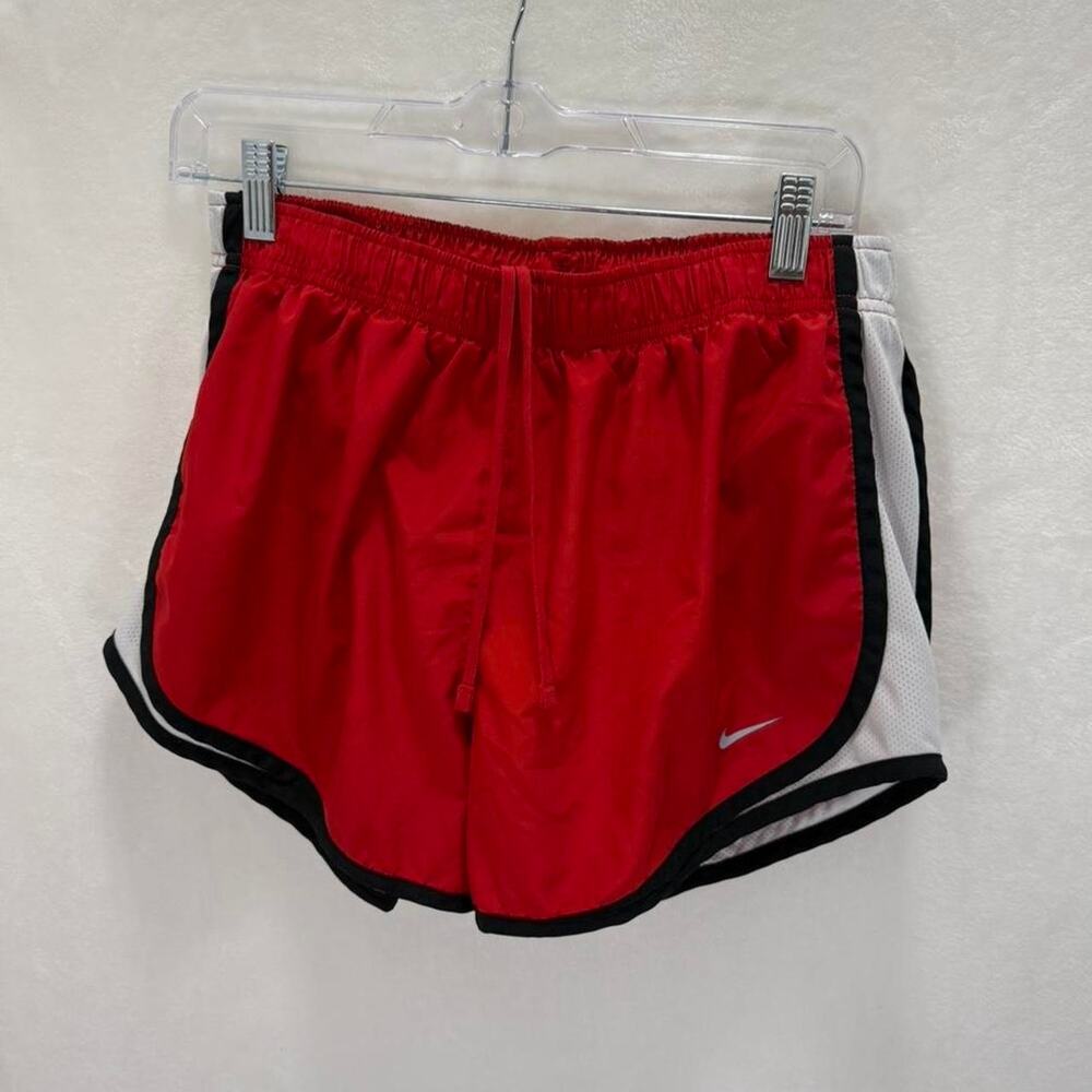 Nike dri fit red shorts